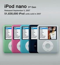 Apple iPod Nano 3a Generazione
