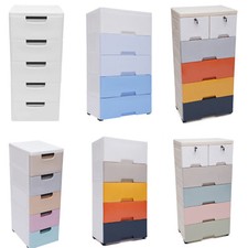 Cassettiera 5 ripiani plastica 5 cassetti armadio camera da letto cassettiera armadio organizer