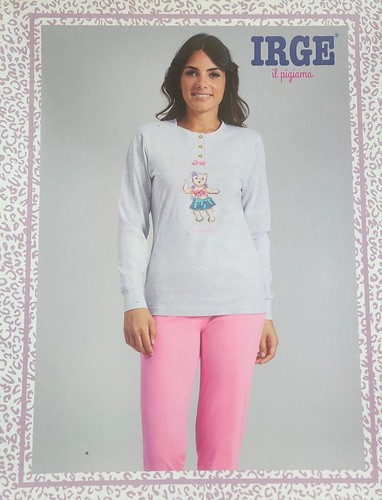 Irge pigiama lungo - lungo, donna