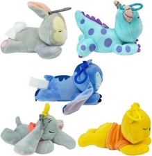 DISNEY SNUGLETS PELUCHE CON GANCIO PORTACHIAVI 5ASSORTITI 12CM ORIGINALE NUOVO