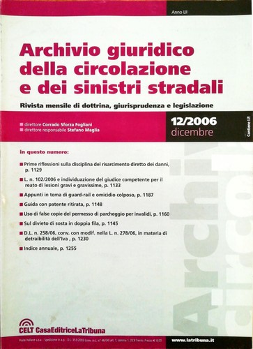 Archivio giuridico della - archivio,