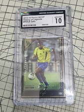 CGC 10 Panini WCCF 2013-14 #HOLE CAFU Storia delle Leggende AC Milan Brasile