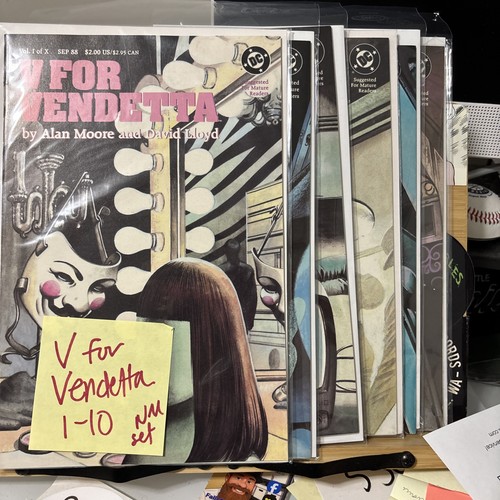 Per vendetta 10 set - v,