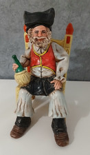 Vintage Sardinian Man Statue