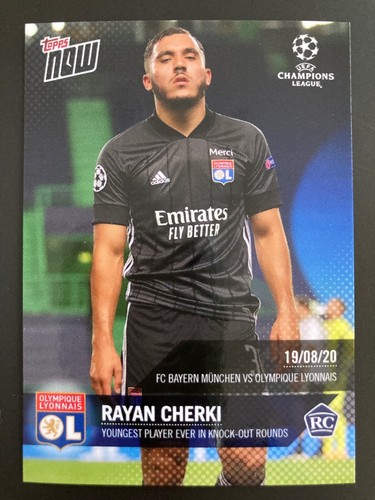 2020 topps now ucl - #, rayan