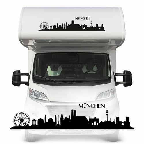 Adesivo auto monaco skyline - auto,