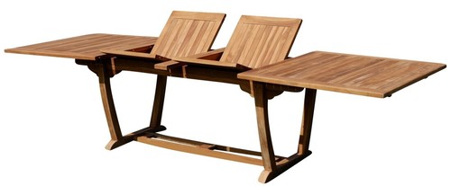 Tavolo allungabile vero teak - allungabile,