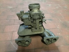 FIAT ALFA ROMEO LANCIA ABARTH CARBURATORE CON COLLETTORE WEBER 28/36 DCD 4
