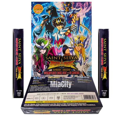 Anime dvd saint seiya complete - anime,