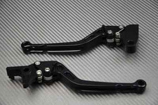 levier leviers levers long CNC FULL black noir Suzuki GSXR 1000 K1 K2	2001-2004