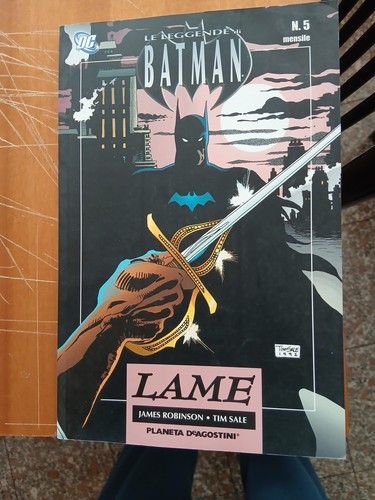 Leggende batman 5 lame - leggende, n.5