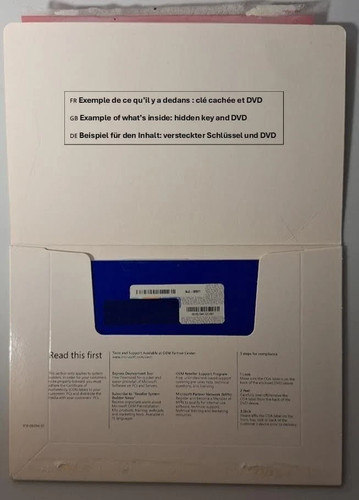 Microsoft windows dvd 64bit - 8,