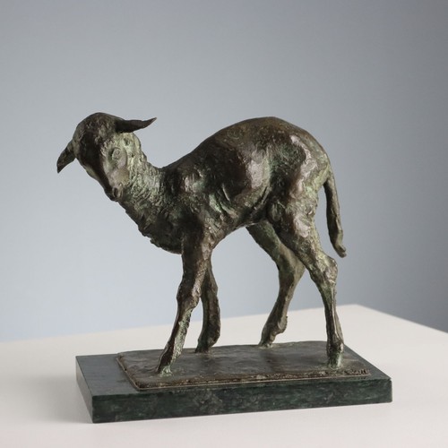 Nando conti scultura agnello - scultura,