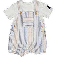 COMPLETO NEONATO SALOPETTE +