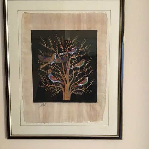 Papiro egizio albero della