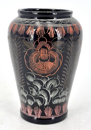 Vaso cartapesta vintage - vaso,