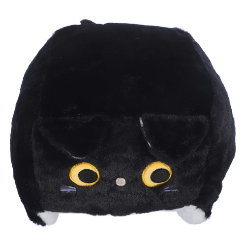 Cartoon cube cat fluffy - cube,