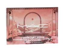 MAC Connect In Colour palette di ombretti incorporati in bordeaux NUOVO