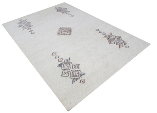 Tappeto beige bianco 100 - beige, 100%