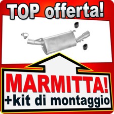 Silenziatore Posteriore per