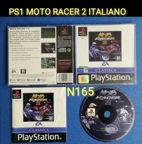 Ps1 moto racer gioco play - moto,