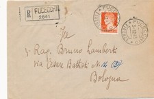 1939 ITALIA  RACCOMANDATA FUCECCHIO IMPERIALE LIRE 1,75     - 615