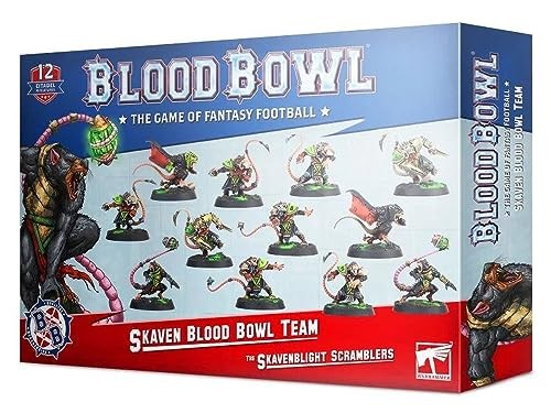Blood bowl skaven team - bowl:,