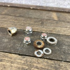 Bicicletta d'epoca Raleigh R-Nuts inglese 3 velocità cottered rosso lotto logo R