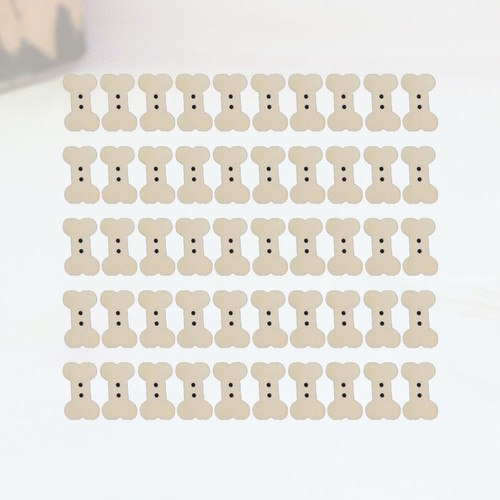 100 pcs bottoni legno - bottoni,