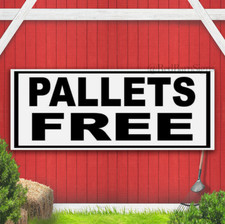 Insegna Banner PALLET FREE
