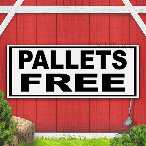 Insegna banner pallet free - insegna,