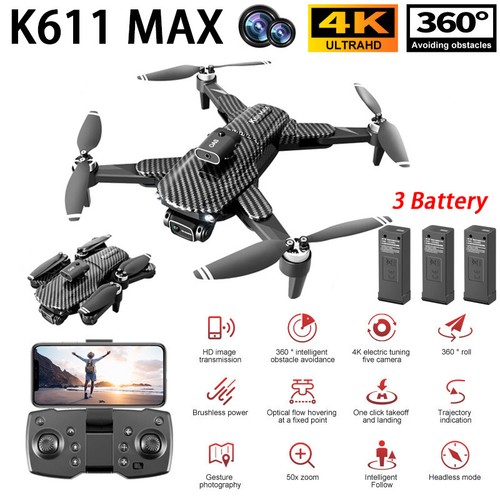 K611 max drone fpv - k611, doppia