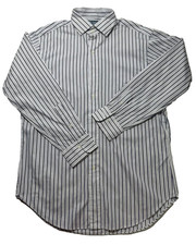 POLO RALPH LAUREN REGENT CLASSIC FIT CAMICIA A RIGHE CON BOTTONI DA UOMO TAGL...