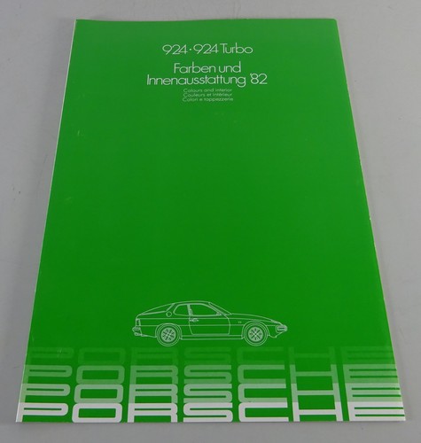 Brochure porsche 924 - brochure,
