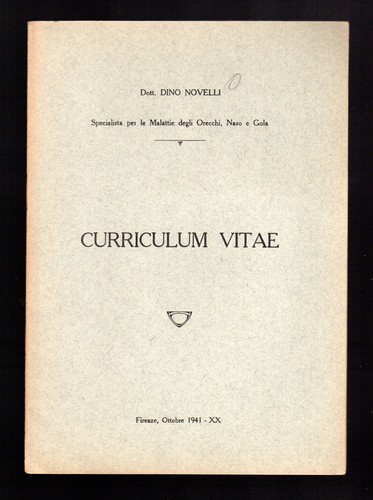 Curriculum vitae dott dino - dott.,