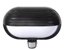 Portalampada Parete Rilevatore Movimento Sensore PIR Colore Nero Maclean