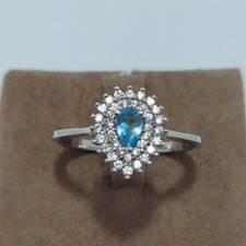 Anello argento 925 rodio