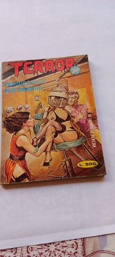 Terror blu fumetto - blu,