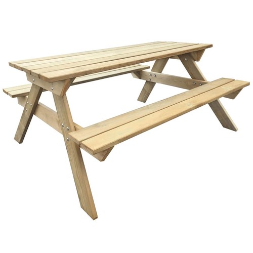 Legno pino tavolo picnic - legno,
