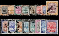 SUDAN GVI SG96-111, 1948 set completo, usato bene. Gatto £60.