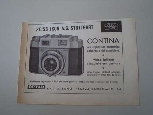 Advertising pubblicità 1958 - pubblicità,