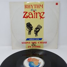 12" VINILE Rhythm From Zaire AFRO0901 Italy 1987 Dub Tribal