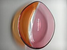 Seguso Archimede ciotola design Murano '900 vetro soffiato vintage