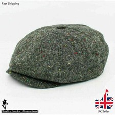 Cappello grigio newsboy misto