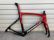 Come nuovo! Telaio freno cerchio strada in carbonio Pinarello Prince. Misura 56 cm