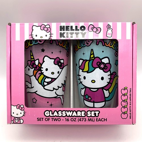 Set due bicchieri - hello, kitty