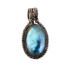 Ciondolo ovale naturale