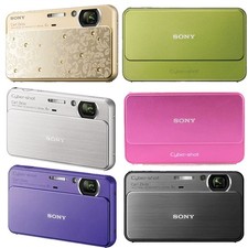 Sony Cyber Shot DSC-T99 fotocamera digitale CCD (oro/argento/viola/nero/rosa/verde)
