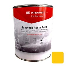 Vernice colore giallo per