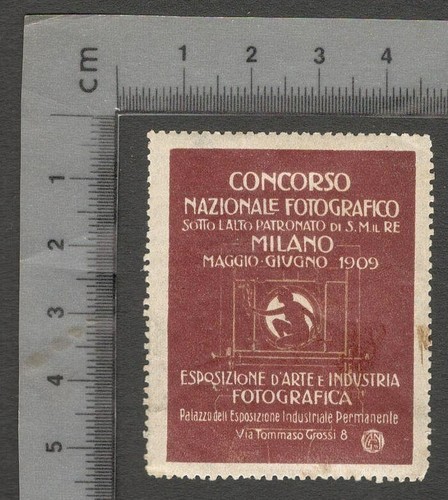 Aop italia 1909 poster - italia,